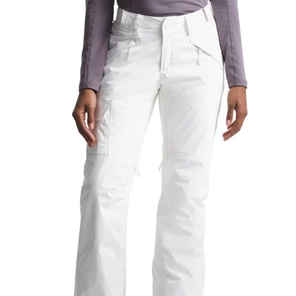 North Face Renewed White Women’s Freedom Snow Pant.